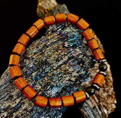 Stack & Go Bracelet Set – Lightweight Wood, Lava & Stone (5 styles for small to medium wrists)
