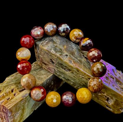 Mystic Mookaite Glam Energy Bracelet (For smaller wrists, available in 3 bead sizes!)