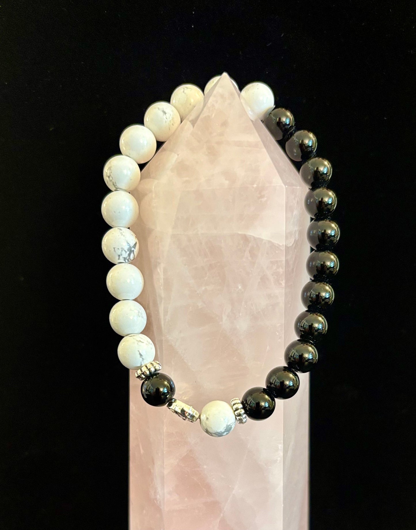 Yin Yang Energy Bracelet – Men’s Balance & Harmony Stretch Bracelet