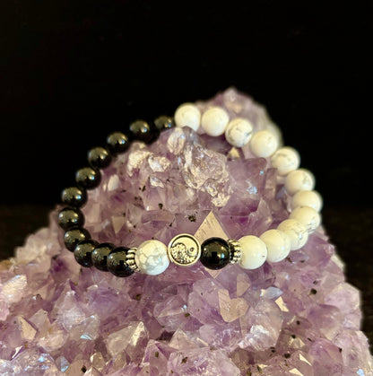 Yin Yang Energy Bracelet – Men’s Balance & Harmony Stretch Bracelet