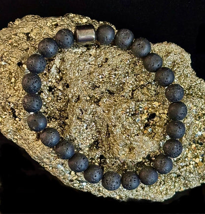 Earth Energy Collection – 6 Choices - Natural Stone & Magnetic Bead Bracelets for Medium Wrists