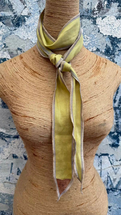 Capri Lemon Snuggles Neck Scarf