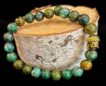 Gemstone Buddha Bracelets | Healing Crystal & Spiritual Jewelry Collection