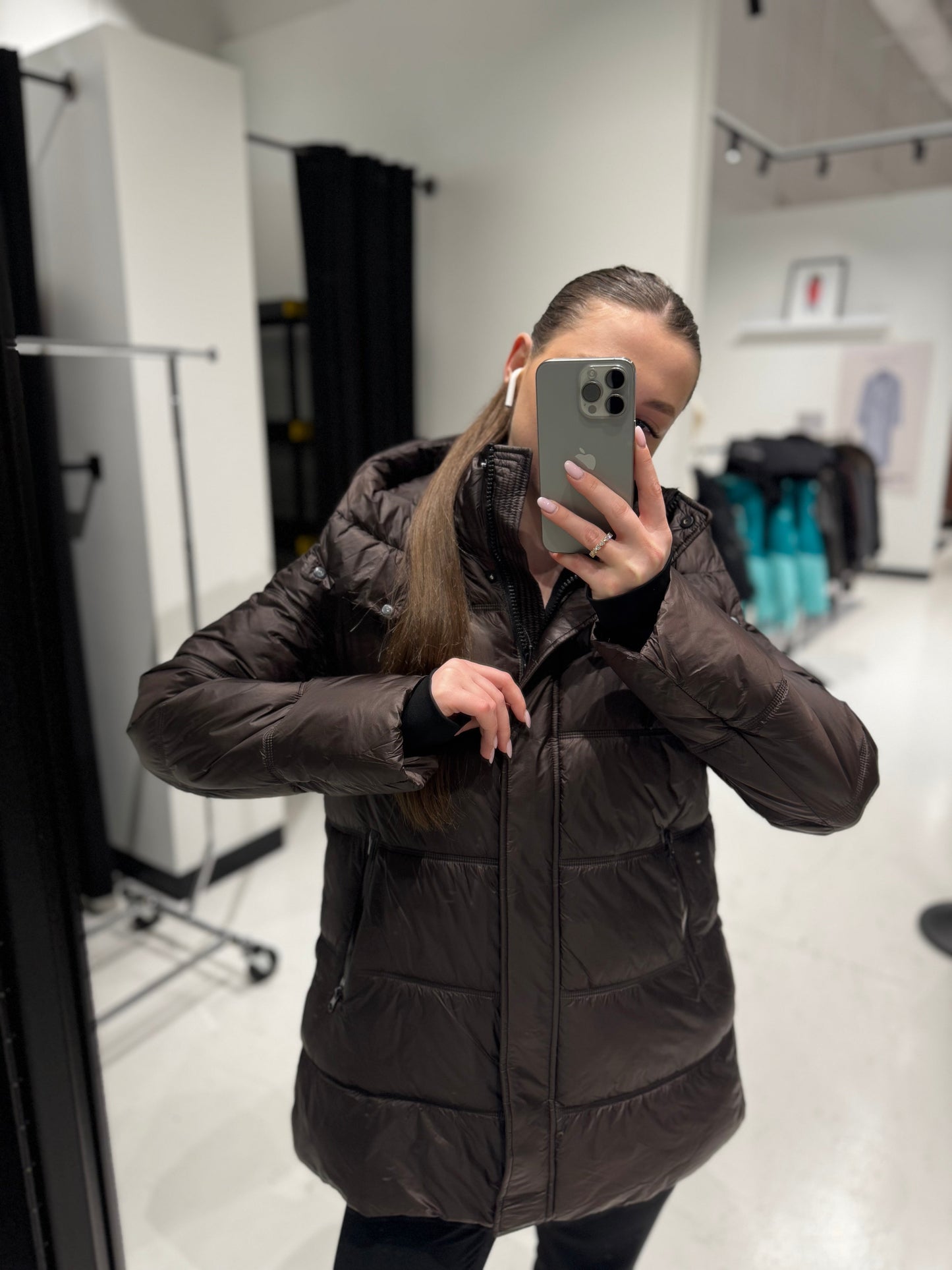 Hooded Bio-Down Jacket