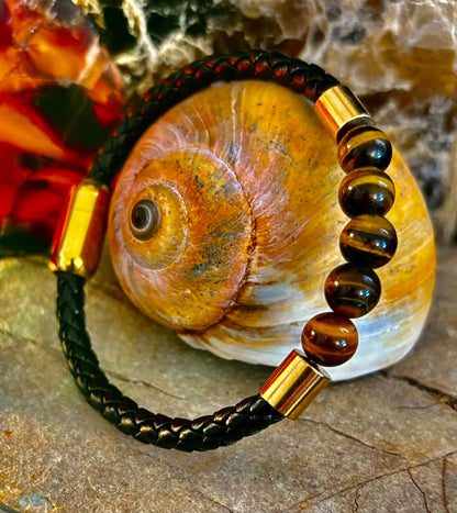 Magnetic Buckle Braided Bracelet – 4 Unique Styles - Small and Medium Wrists