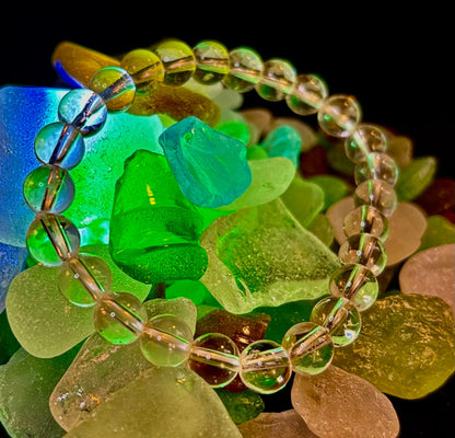 Clear Quartz Clarity Bracelet – 8mm Natural Crystal (Medium Wrists)