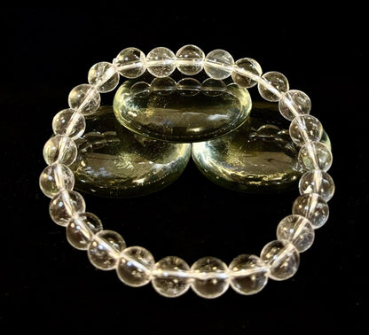 Clear Quartz Clarity Bracelet – 8mm Natural Crystal (Medium Wrists)