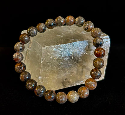 Yooperlite Grounding Bracelet – Natural UV Reactive Stone