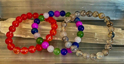 YOLO - Limited Series Stacking Bracelet Set of 3 (Four Unique Options)