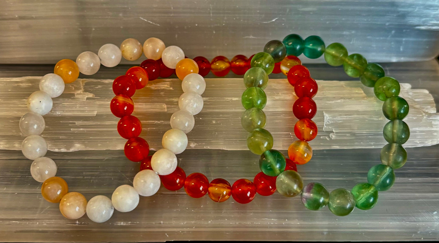 YOLO - Limited Series Stacking Bracelet Set of 3 (Four Unique Options)