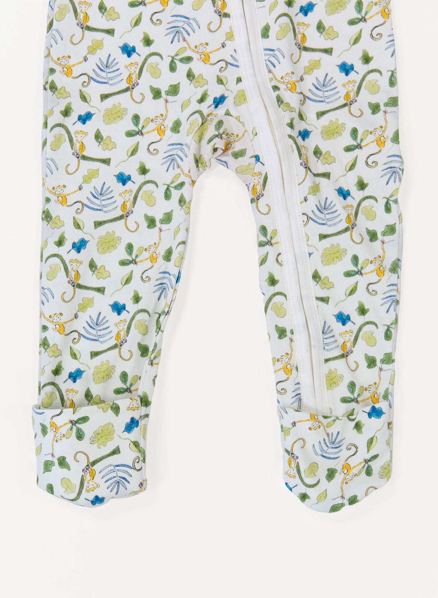 Baby Zippered One-Piece - Happy Monkey