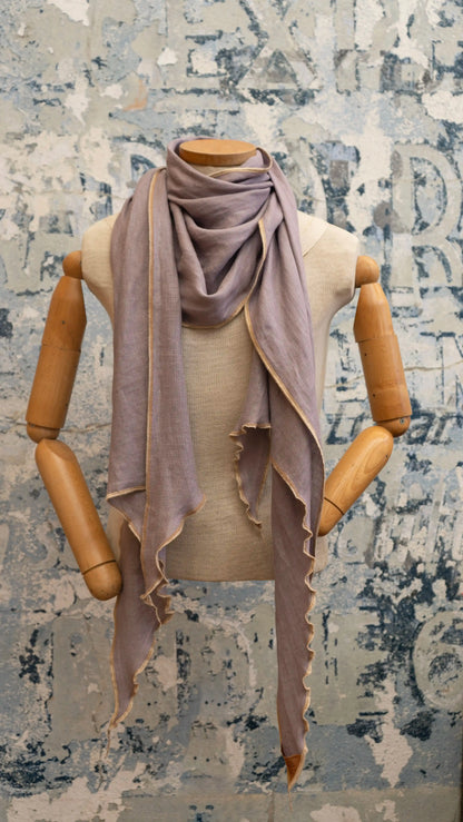 Lavender Daydreams Linen Scarf