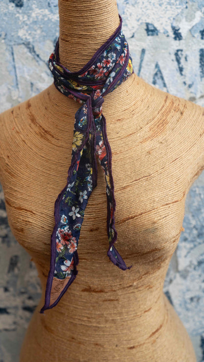 Madam Flower Neck Scarf