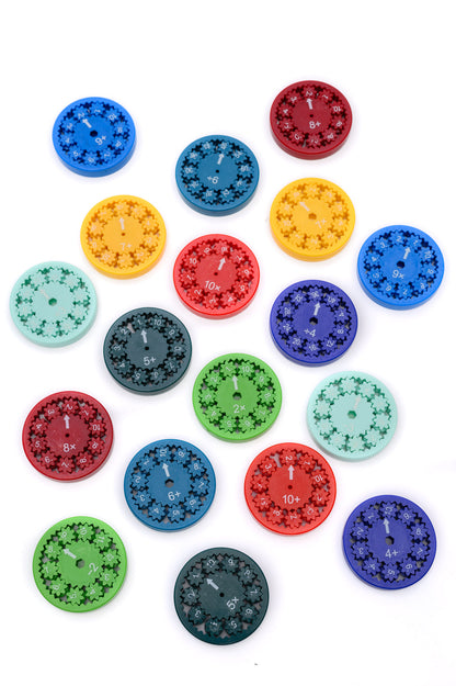 Math Fidget Spinner Set