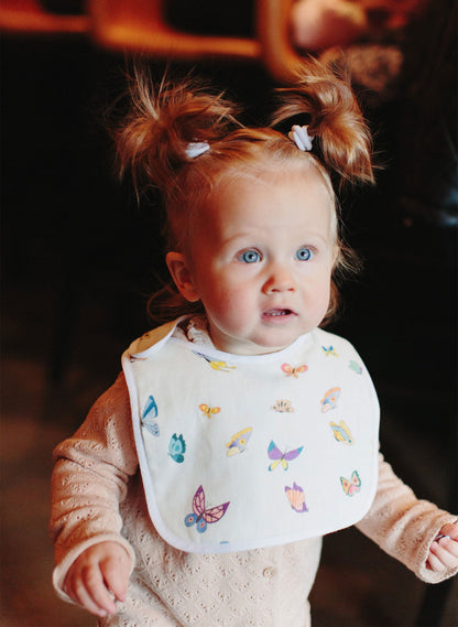 Baby Classic Bib - Madame Butterfly