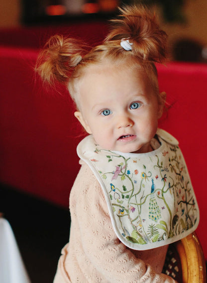Baby Classic Bib - Tropical Chinoiserie