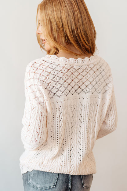 Never Let Down Lightweight Knit Sweater