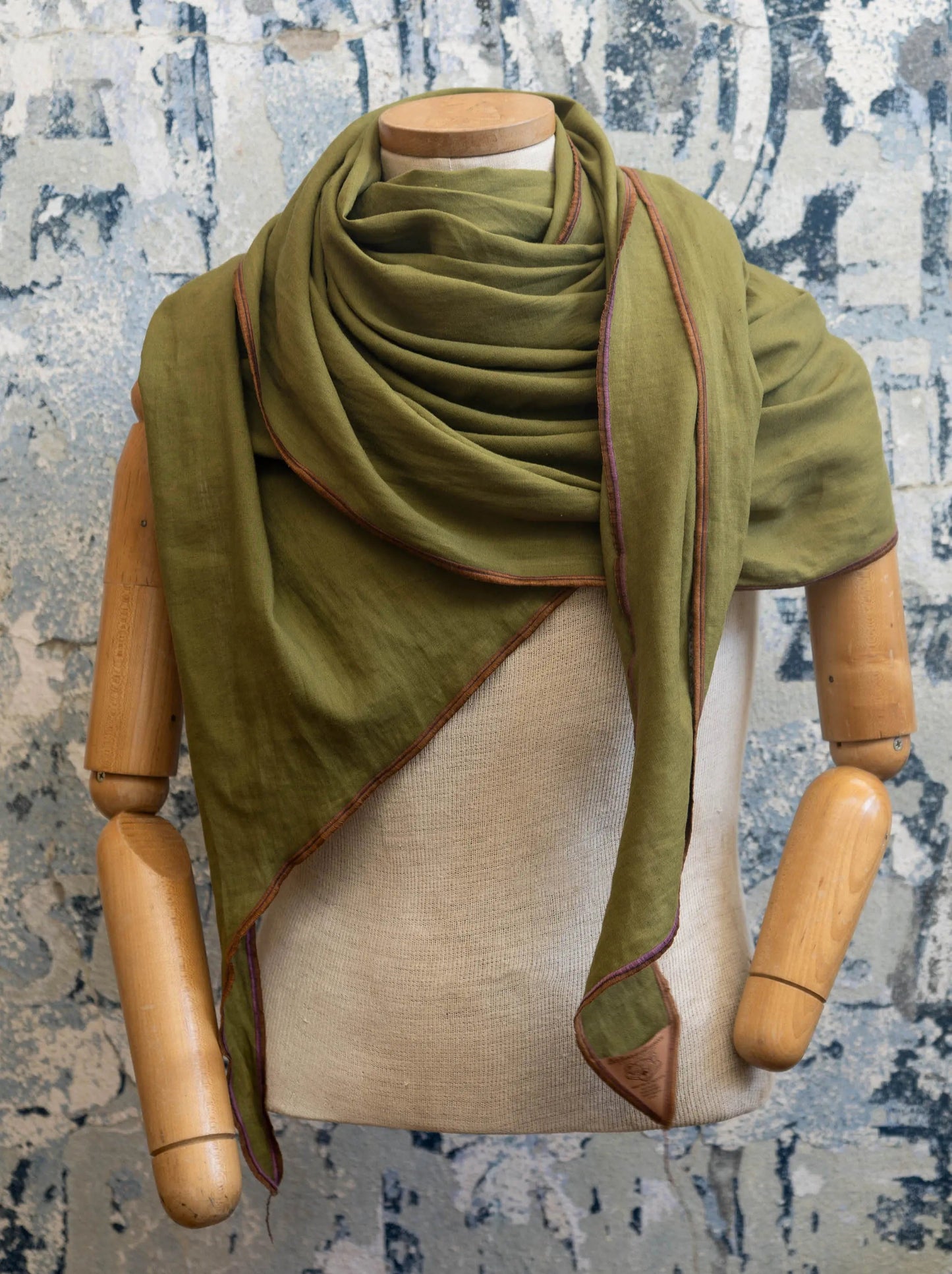 Olivewood Linen Scarf
