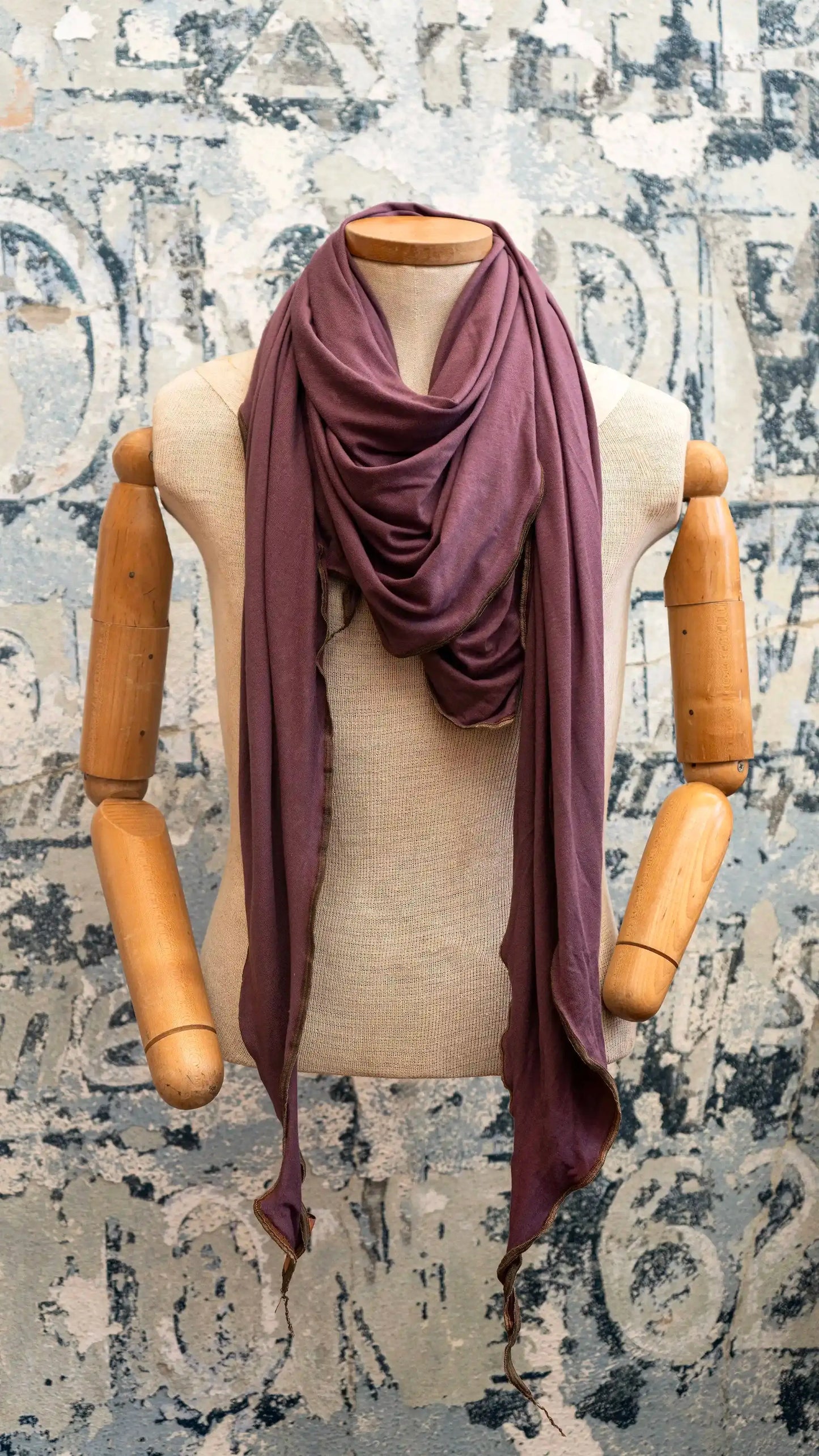 Plum Wisp Snuggle Scarf