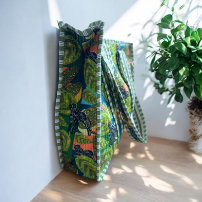 Soléa Cotton Pantera Tote