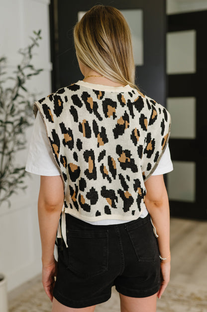 Prowl Pretty Sweater Knit Layered Tee