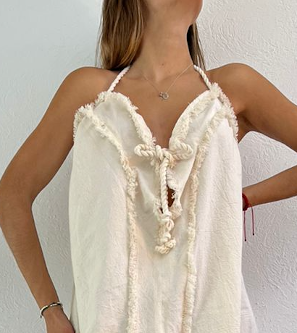 Handmade Boho Beach Backless Maxi Dress "TESSY"