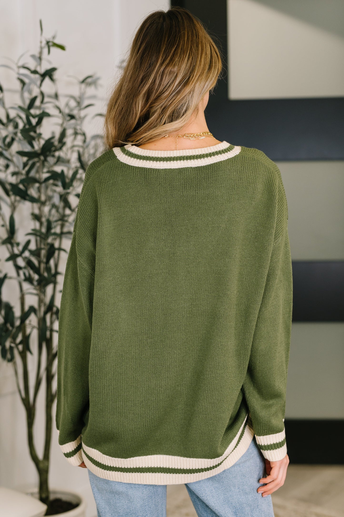 Something Simple Full Front Button Down Cardigan