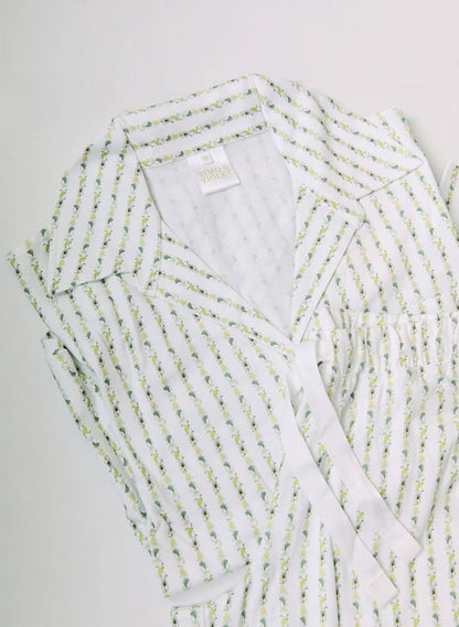 Women's Parker Pajama Set - Fern Stripe