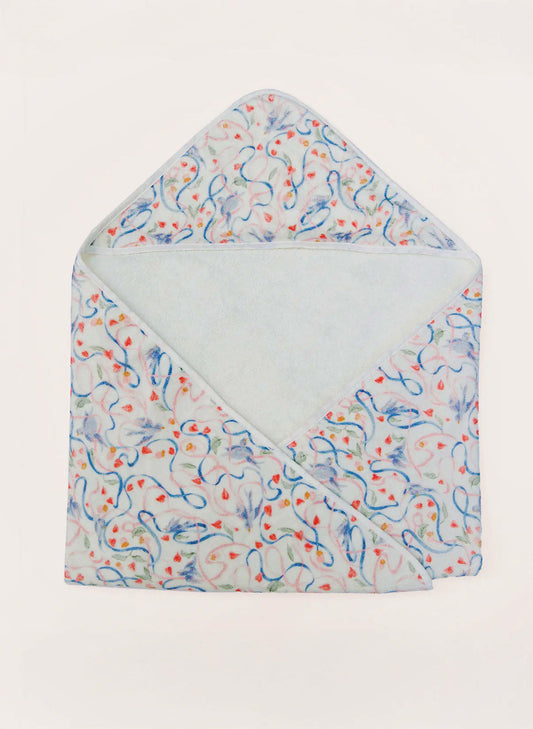 Hooded Bath Towel - Songbird