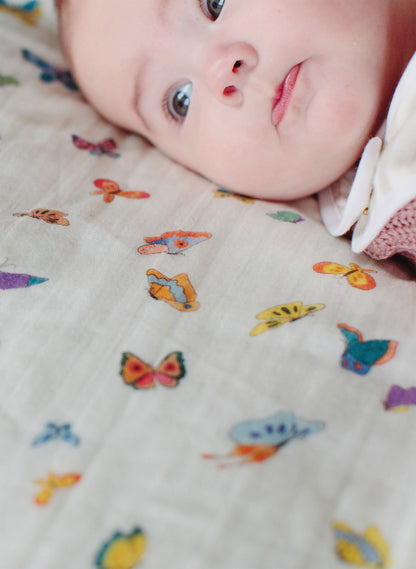 Shawl Blanket - Madame Butterfly