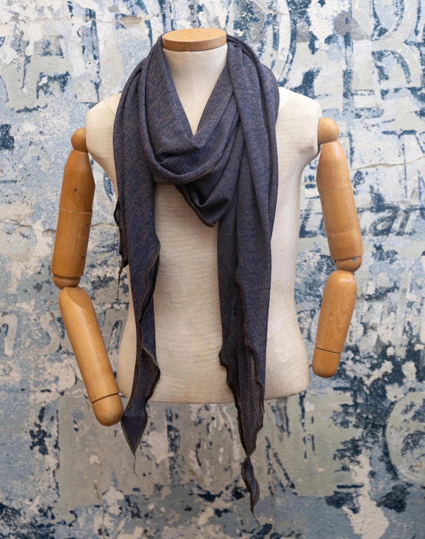 Watercolor Dusk Knit Scarf