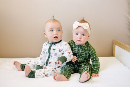 North Pole Pals Bamboo Zippy Romper *0/3m left