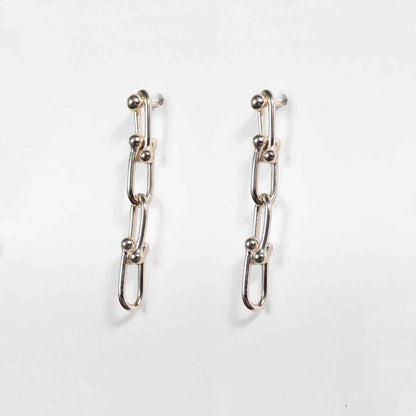 Bellamy - Horseshoe Link Equestrian Bracelet in Silver