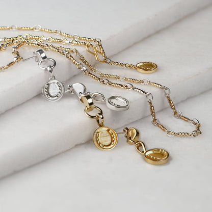 Dorado - Horseshoe Coin Earring in Gold
