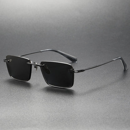 Pure Titanium Polarized Sunglasses – Retro British Style