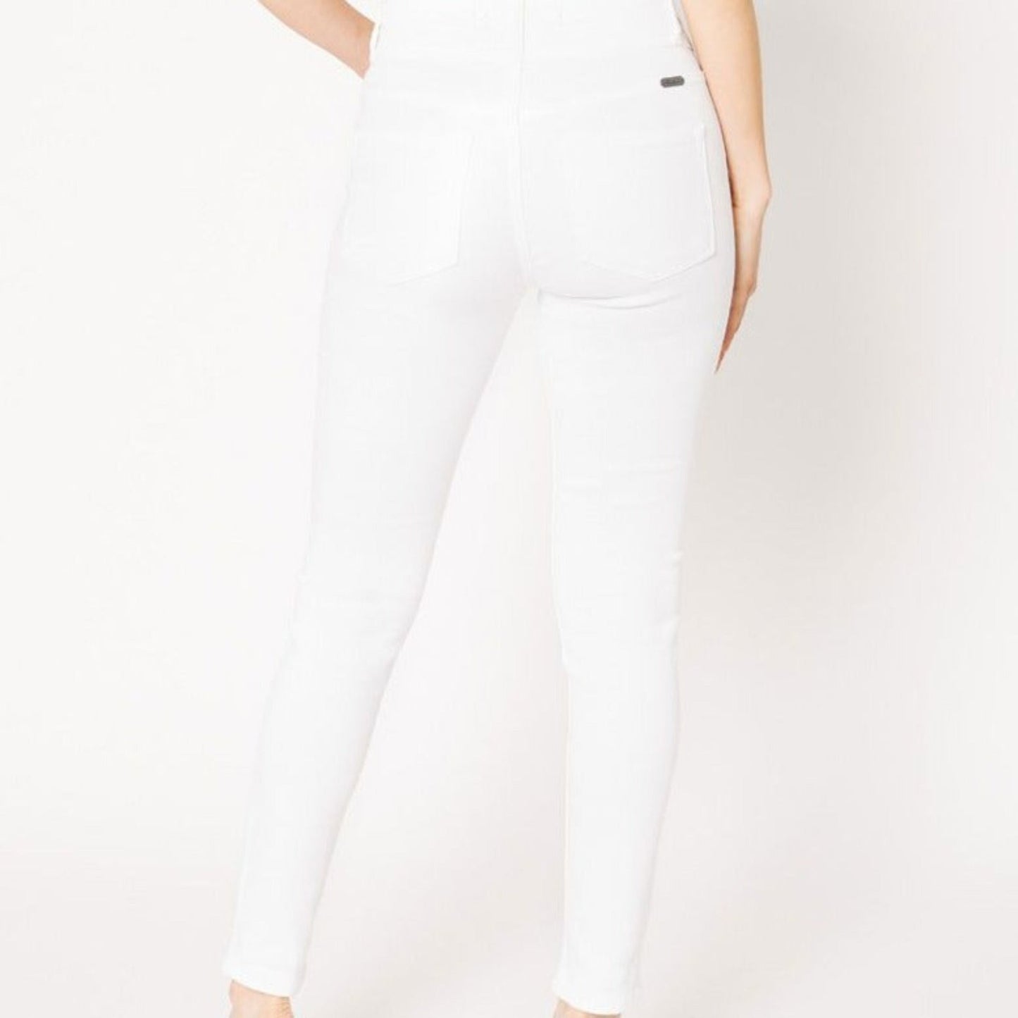 High Rise Waistband Detail Super Skinny