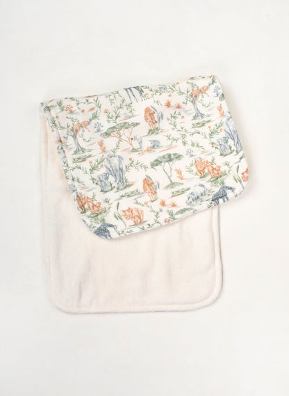 Baby Burp Cloth - Sweet Savanna