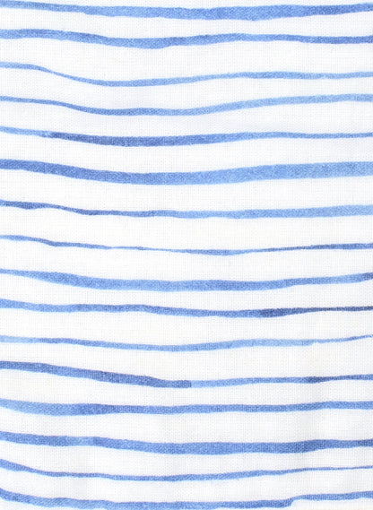 Baby Classic Bib - Wave Stripe