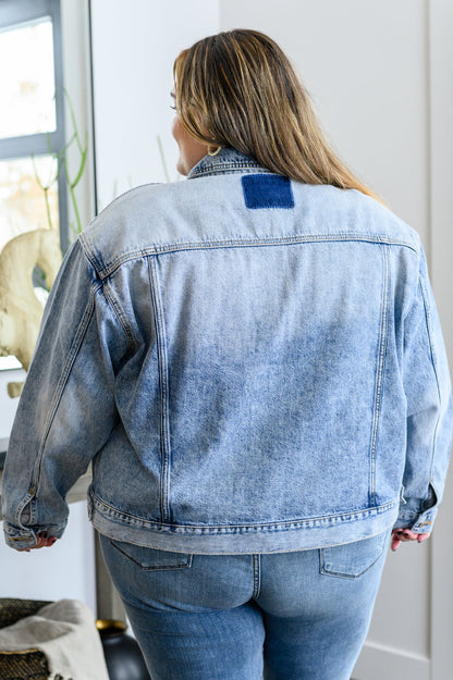 Always Together Light Wash Denim Jacket