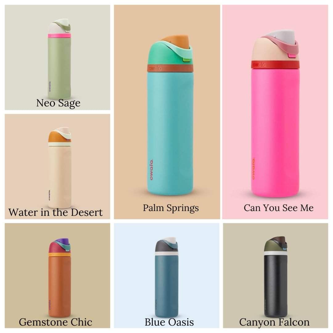 Freesip Water Bottle in Assorted Colors