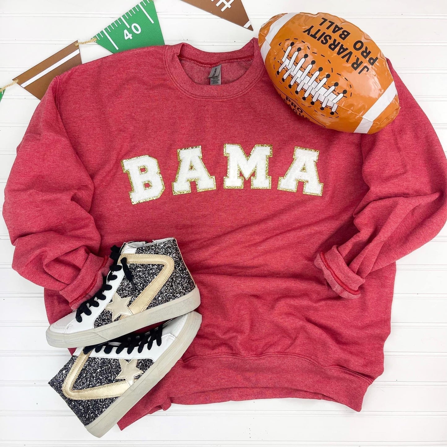 Game Day Patch Sweatshirt