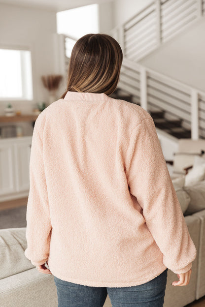 Start The Trend Cardigan in Blush