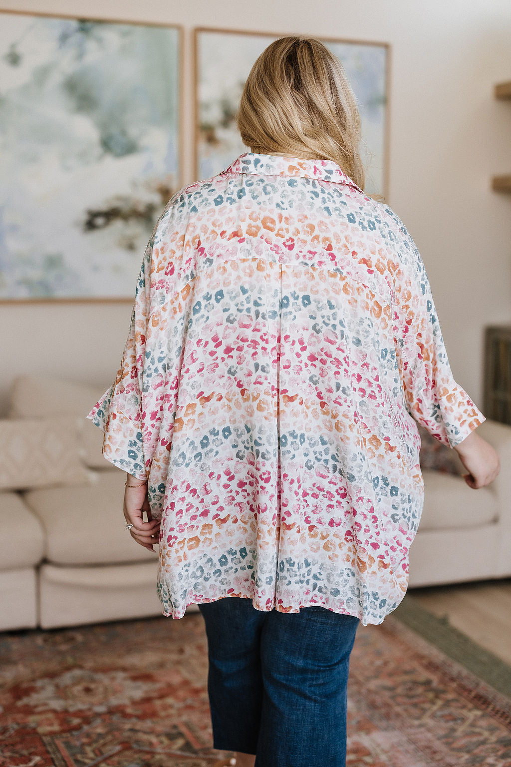 Wild Rainbow Blouse